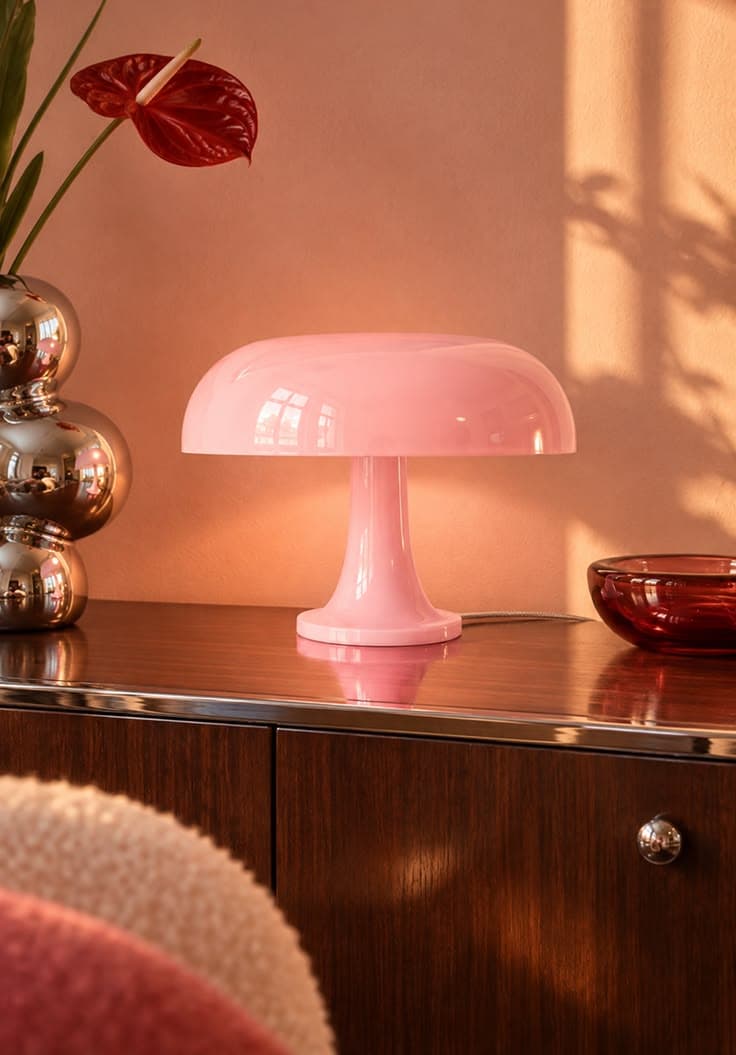 Lampe Nessino rose