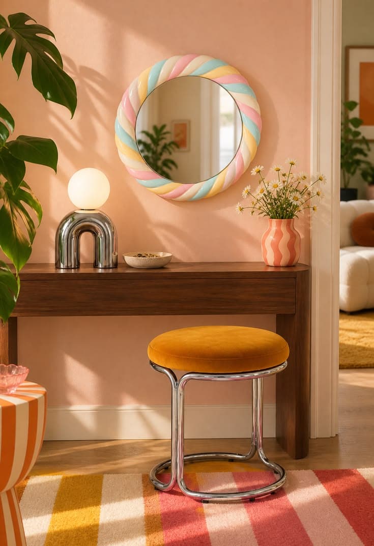Miroir Marshmallow pastel
