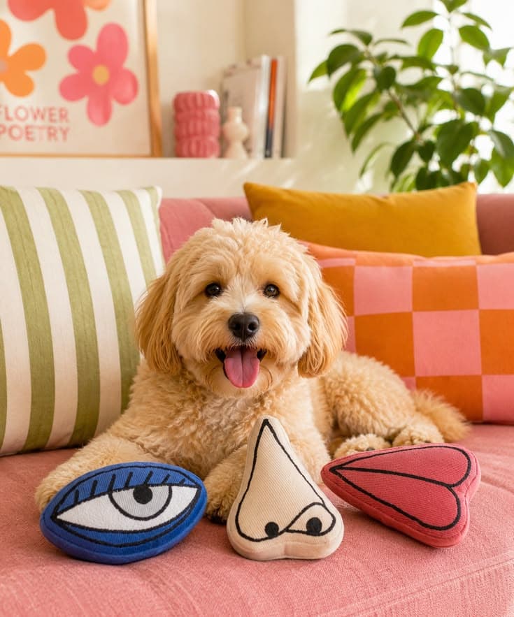 Jouets modernes pour chien