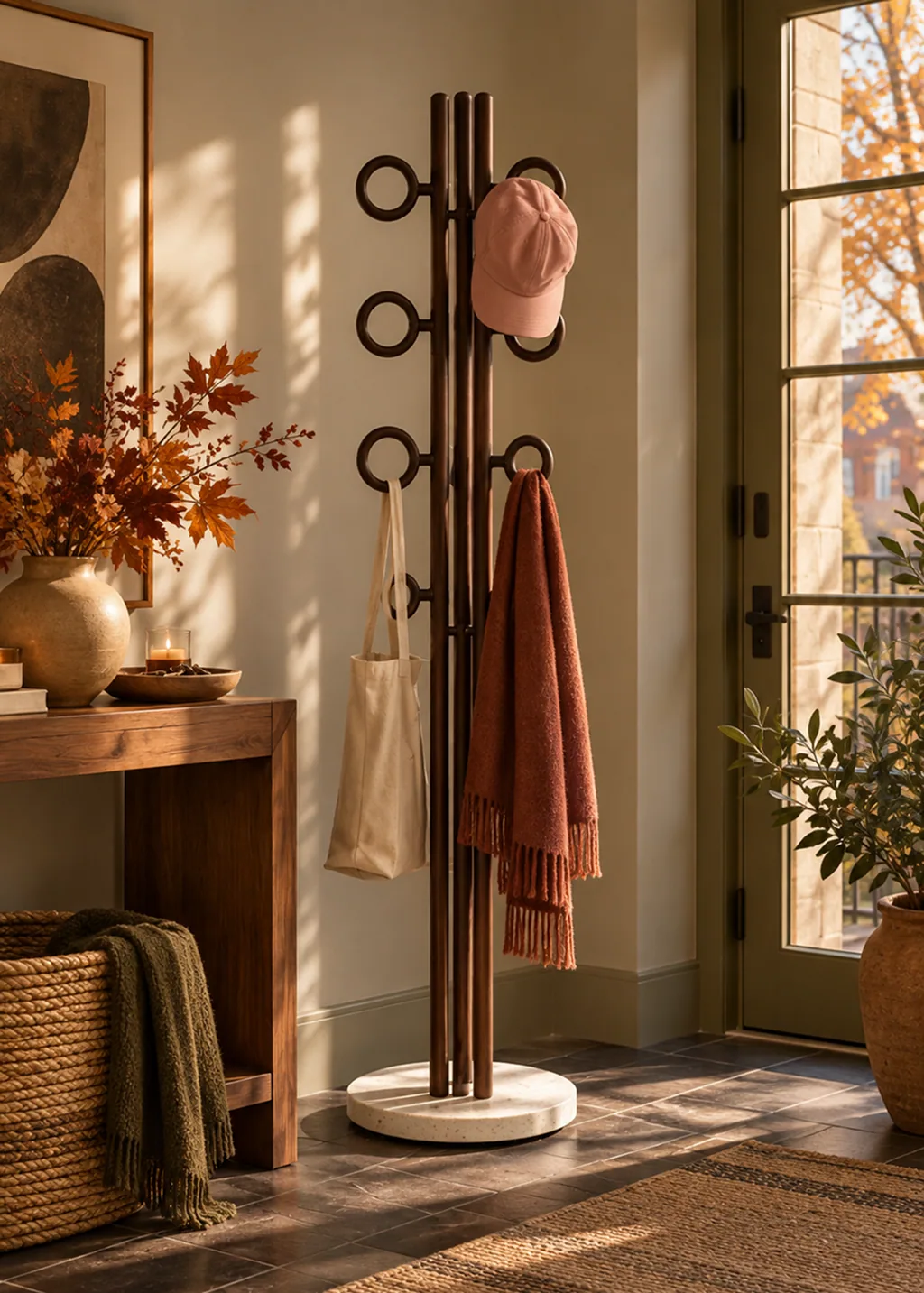 Porte-manteau Swell orange